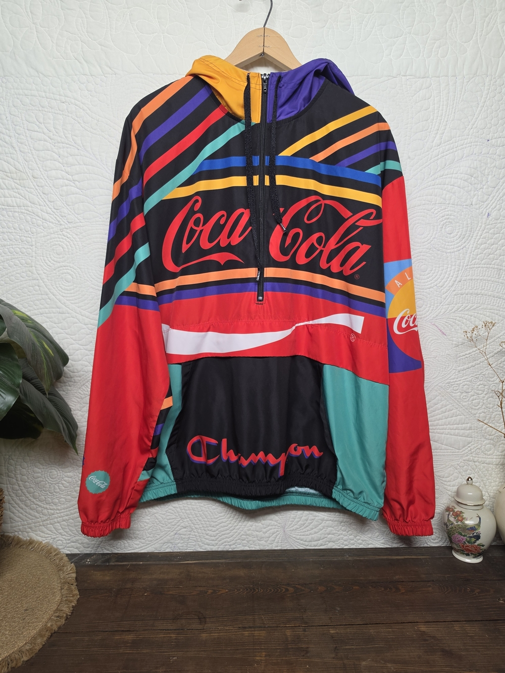 Champion Multicolor Panel Windbreaker Jacket